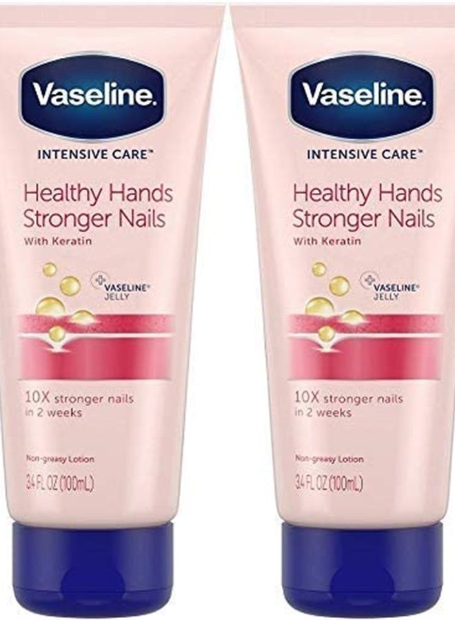 Vaseline كريم يدين للعناية المكثفة - يدين صحيتين وأظافر أقوى 3.4 أونصة - عبوتين - Image 3