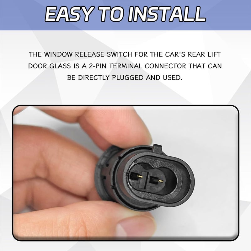 UZZH Rear Window Switch Button for Cadillac and GMC - Image 3