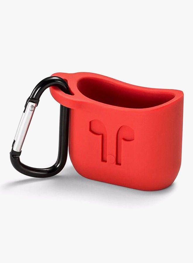 Alyashmac Protective Charging Case Cover For Apple AirPods Red - Image 2