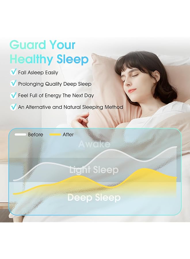 إيروريكس وسادة مكبر صوت ستيريو توصيل العظام المحمولة الصغيرة بلوتوث مكبرات صوت وسادة للنوم تحت وسادة مكبر صوت الأرق آلة ضوضاء بيضاء صغيرة مع وظيفة التوقيت - Image 3