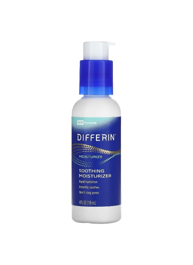 differin Differin, Soothing Moisturizer, 4 fl oz (118 ml)  - Image 1