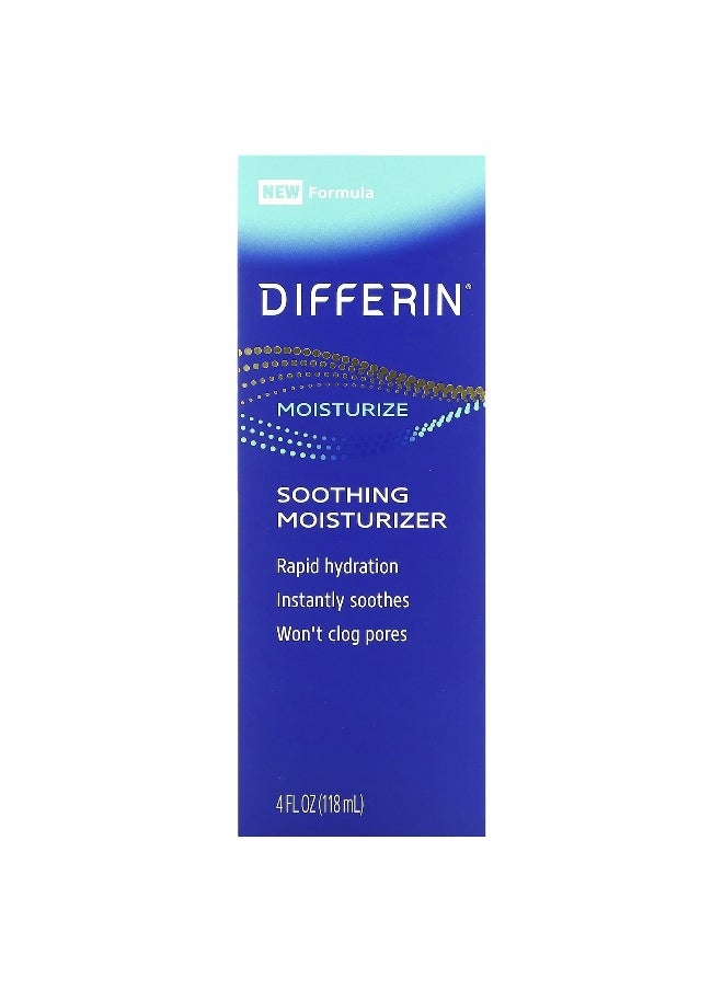 differin Differin, Soothing Moisturizer, 4 fl oz (118 ml)  - Image 2