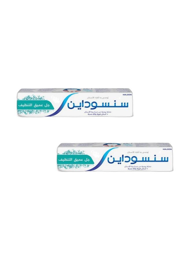 Sensodyne Toothpaste Deep Clean Gel, 100mlBundle - Image 1