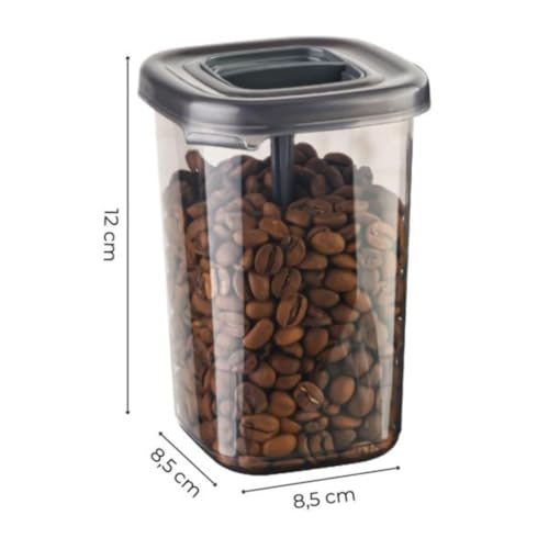 TAZLYN kitchen storage set kitchen accessories items containers for home storage box and organiser and with Serving Spoon organizer storage box kitchen accessories items (1100ml) Capacity (PACK OF 6) - Image 2