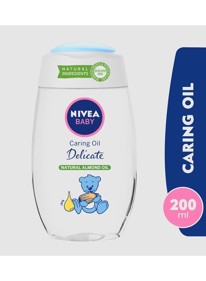 نيفيا زيت نيفيا للعناية بالطفل بزيت اللوز الطبيعي - 200 مل - Image 3