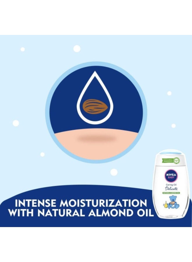 نيفيا زيت نيفيا للعناية بالطفل بزيت اللوز الطبيعي - 200 مل - Image 5