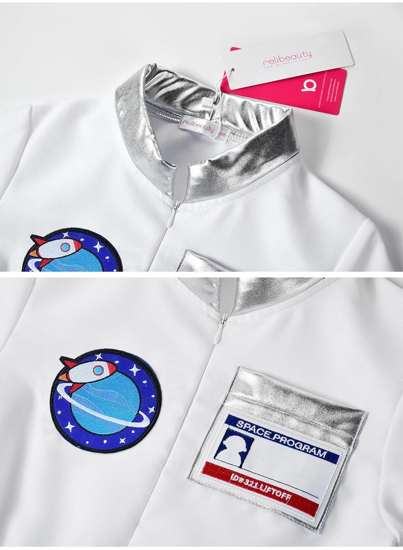Space Suit Astronaut Role-Play Costume Set - Image 4