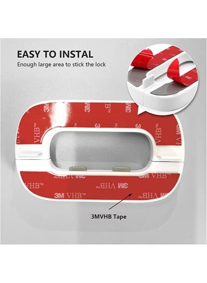Refrigerator Door Lock – Child Safety Lock for Fridge and Freezer - Image 3