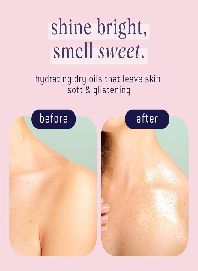 SpaLife Beauty Radiate & Glow Shimmer Oil Bundle – Dry Oil Duo with Subtle & Noticeable Shimmer – Mango & Peony Scents – Hydrating, Lightweight Moisture - Image 3