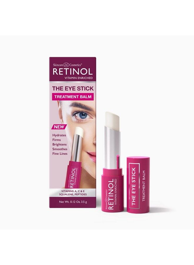 RETINOL Antiaging Eye Stick Treatment Balm Your Beauty Secret For Younger Looking Eyes Hydrates Firms Brightens And Smooths Fine Lines Vitamin A C And E Minimizes Age’S Effect On Eyes - Image 1