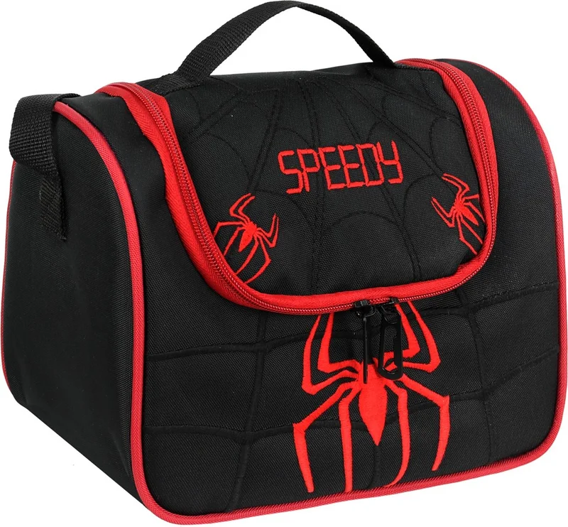 Waddell Licensed Spider Embroidered Thermal Lunch Bag