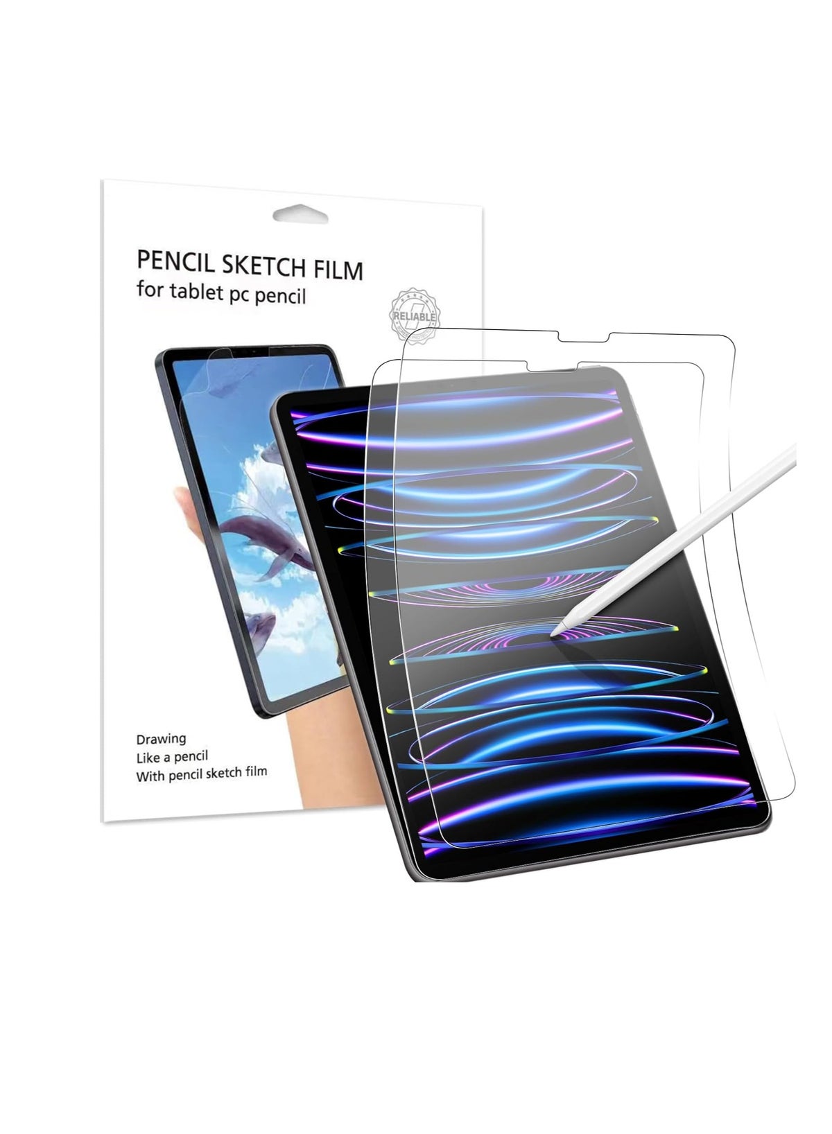 Generic 2Packs Paper Like Screen Protector Compatible with Huawei