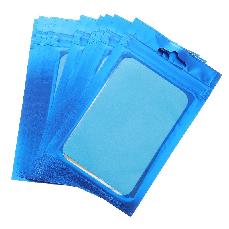Blue Oil Absorbing Facial Blotting Papers 100 Sheets For Oily Skin Control - Image 2