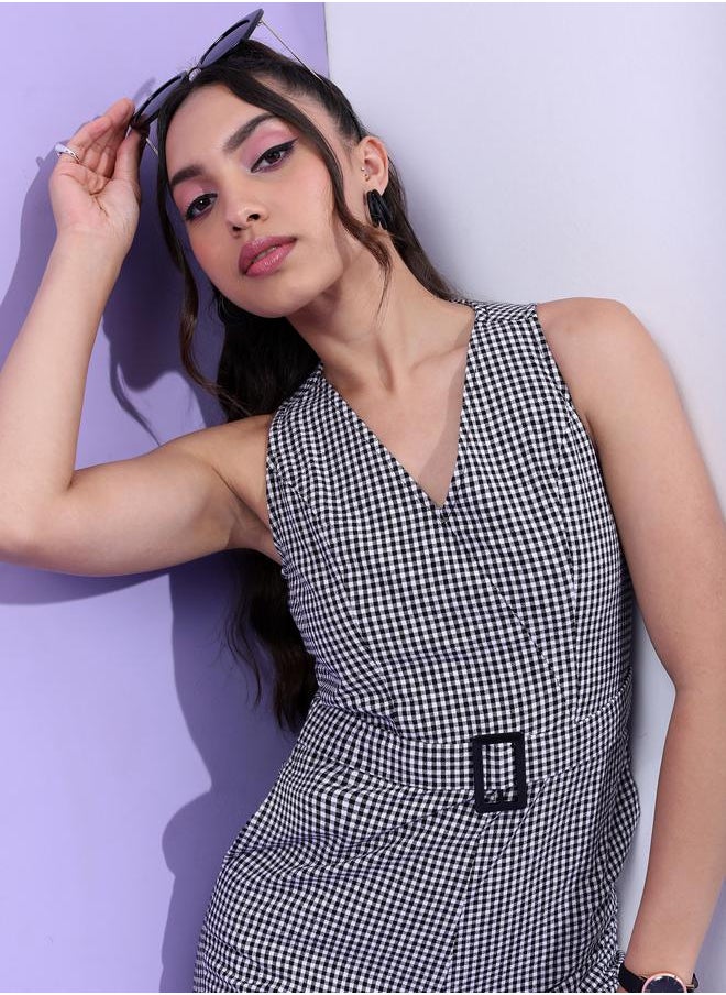 Gingham Checked Cotton Jumpsuit with Belt Detail - pzsku/ZA9606C22CDCF9860BA0BZ/45/_/1720784588/ecb41f92-d865-4474-9104-faca30c11886