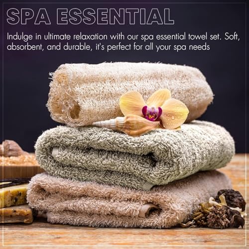 KAHAF COLLECTION ECO Towel KAHAF Collection Pack of 6 Bath Towels 27 x 54 Inches, 100% Cotton, Larger & Lighter Weight, Quicker to Dry, Super Soft and Absorbent, Perfect for Bathroom (Multicolor) - Image 5