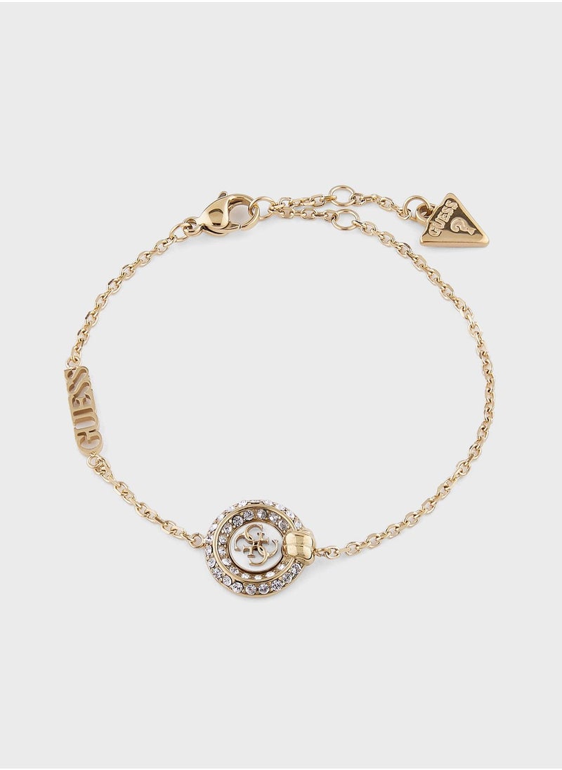 GUESS Round Detailed Chain Bracelet  - Image 1