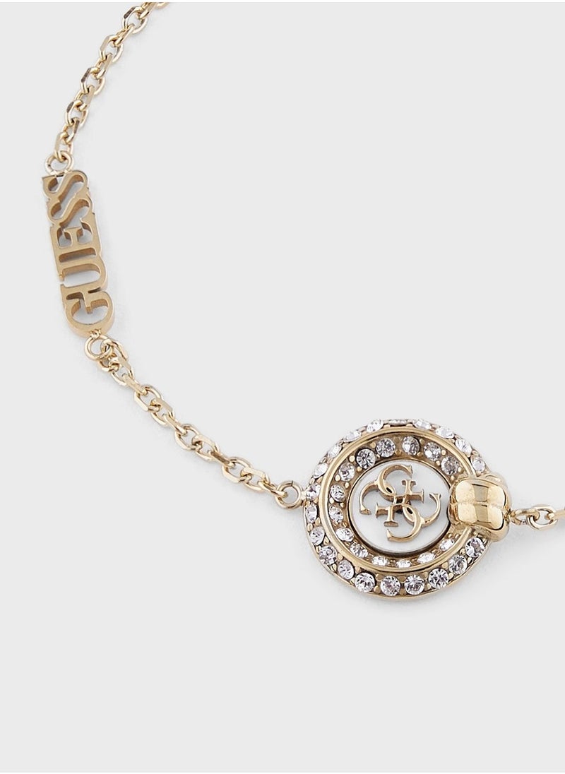 GUESS Round Detailed Chain Bracelet  - Image 2