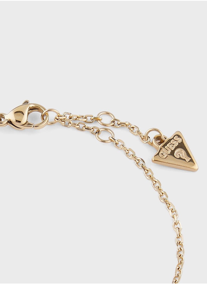 GUESS Round Detailed Chain Bracelet  - Image 3