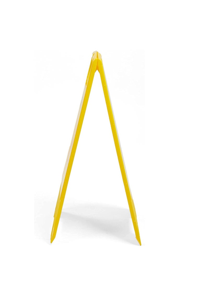 Foldable Caution Floor Sign Board pack of 2Pcs CLEANING IN PROGRESS  - Image 4