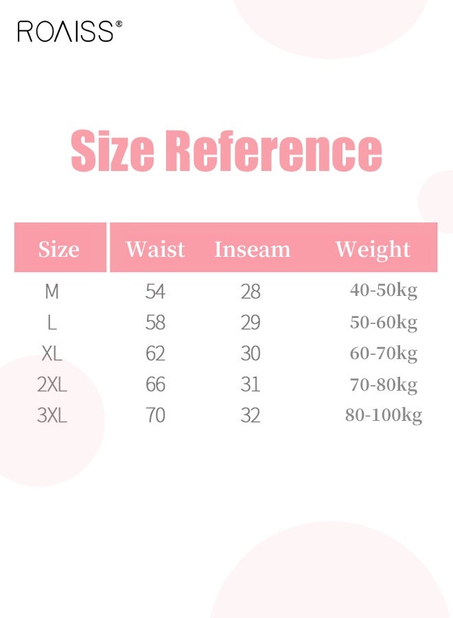 ملابس داخلية مريحة من القطن عالية الخصر بمقاسات كبيرة، سراويل داخلية مضادة للبكتيريا بطبعة زهور، عبوة من 4 قطع للنساء، سراويل داخلية مثلثة ناعمة قابلة للتنفس، عبوة متعددة