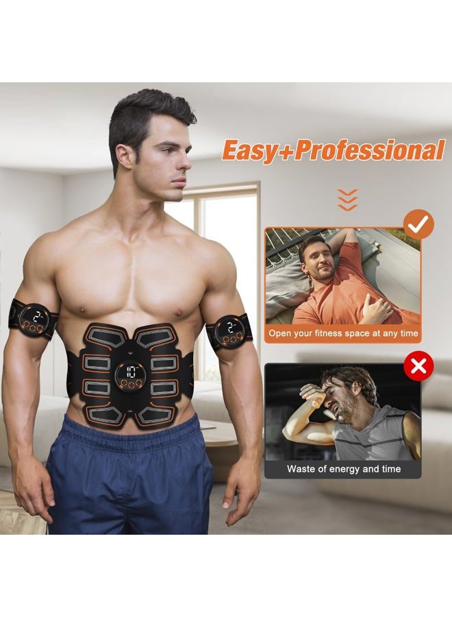 BLASET ABS Stimulator, Ab Toning Belt Trainer, Workout Equipment for Men & Women - BFB-11 - Image 2