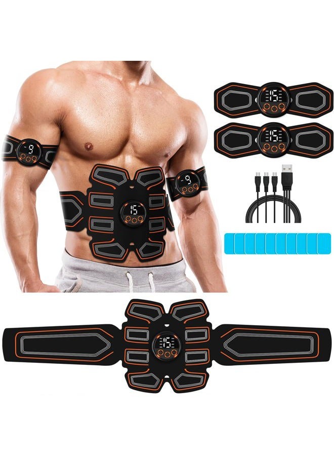 BLASET ABS Stimulator, Ab Toning Belt Trainer, Workout Equipment for Men & Women - BFB-11 - Image 1