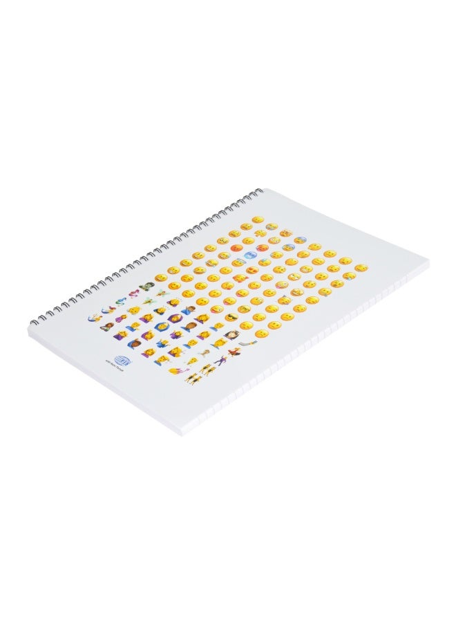 FIS Spiral Soft Cover Notebook Single Line A4, 100-Sheets 10-Piece - FSNBA41904S  - Image 2
