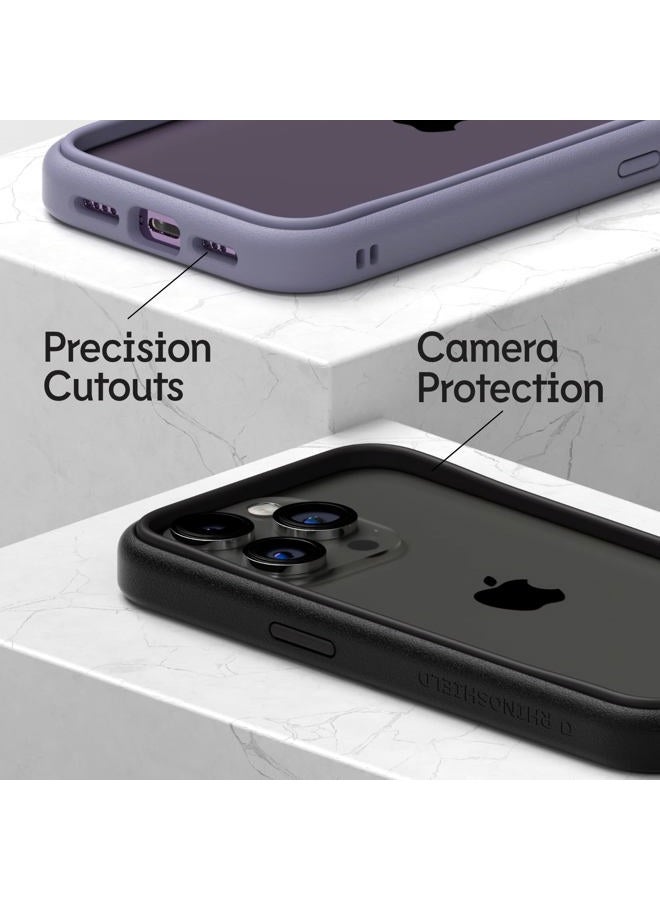 RHINOSHIELD Bumper Case Compatible with [iPhone 14 Pro] | CrashGuard NX - Shock Absorbent Slim Design Protective Cover 3.5M / 11ft Drop Protection - Black - Image 5