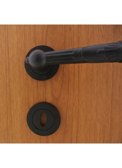 Nobel Pars Matte Black Badge Door Handle Room  - Image 3
