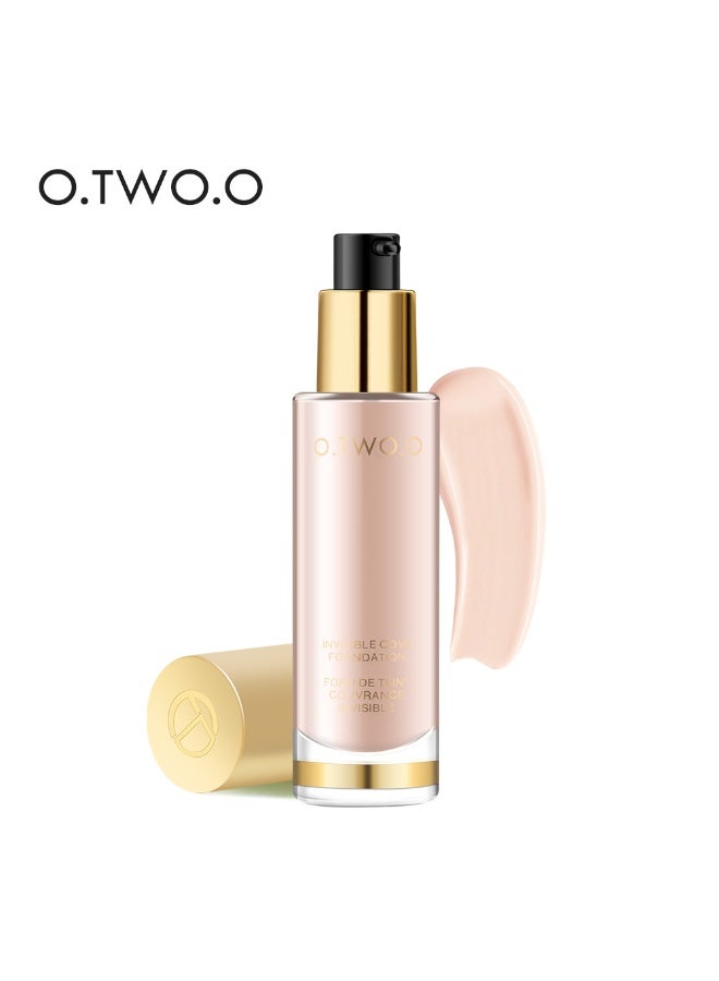O.TWO.O Invisible Longwear Foundation 03 Gold - 30 ml - Image 1