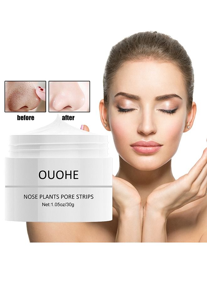 Deep Cleansing, Blackhead Removal, Gentle Pore Tightening, Strawberry Nose Mask