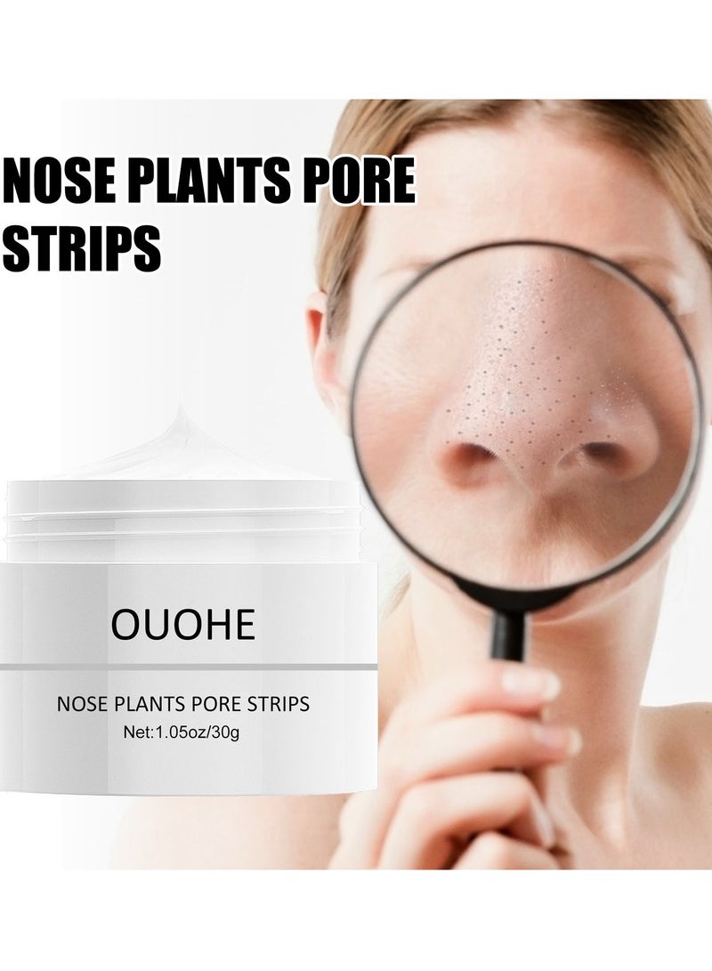Deep Cleansing, Blackhead Removal, Gentle Pore Tightening, Strawberry Nose Mask