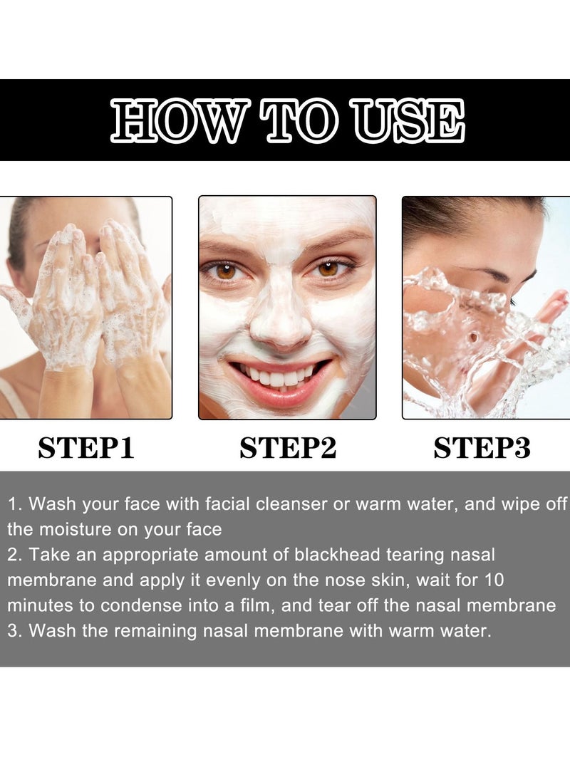 Deep Cleansing, Blackhead Removal, Gentle Pore Tightening, Strawberry Nose Mask