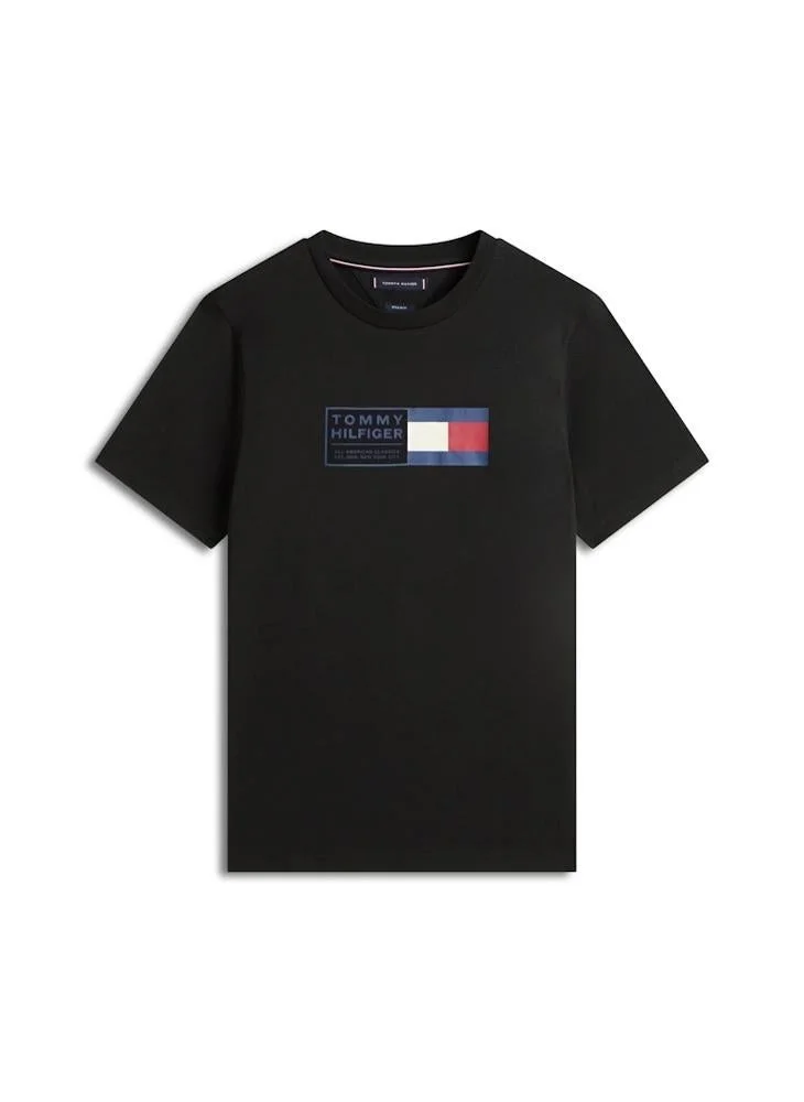 Tommy Hilfiger  Logo Jersey Crew Neck T-Shirt for Men | Best Price UAE