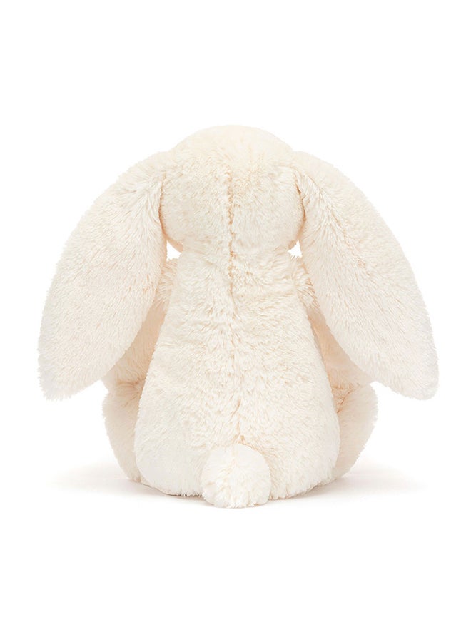 Jellycat Blossom Cream Bunny Berry 28cm, Soft Plush Bunny with Strawberry Floral Ears, Luxury Stuffed Animal Toy - Image 3
