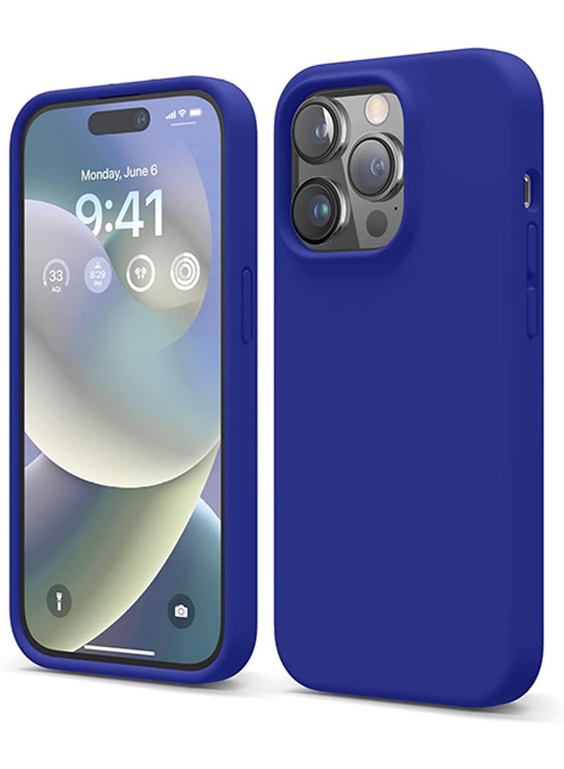 Elago Silicone Case Cover for iPhone 14 Pro - Cobalt Blue