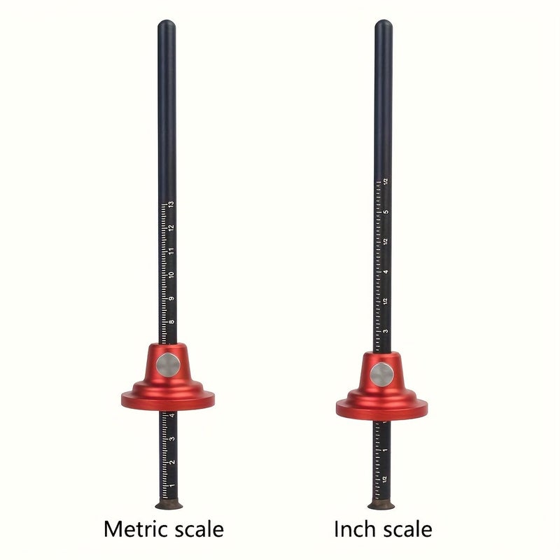 Tyre Marking Ruler Woodworking Tool Inch Millimeter Scale Accurate Durable - Image 5