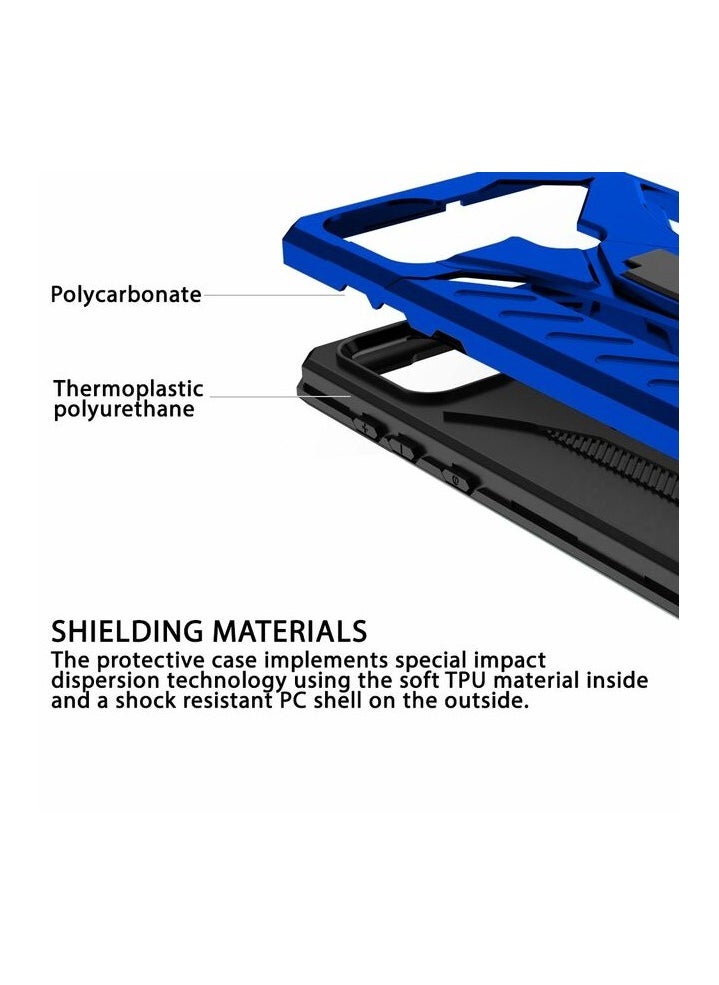 Bills iPhone 13 Pro Premium Armor Case Built-In Kickstand - Military-Grade Shockproof Protective Cover with Reinforced Corners (Blue)  - Image 3