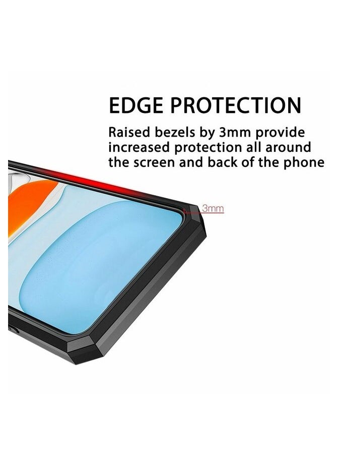 Bills iPhone 13 Pro Premium Armor Case Built-In Kickstand - Military-Grade Shockproof Protective Cover with Reinforced Corners (Blue)  - Image 5