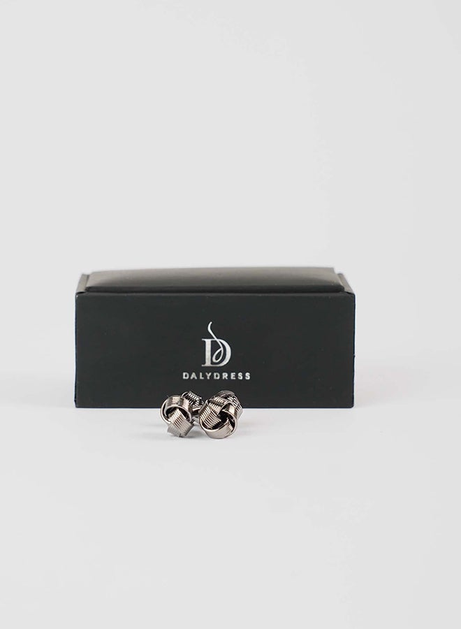 Dalydress Men Cuff-Link I Gunmetal - Image 1