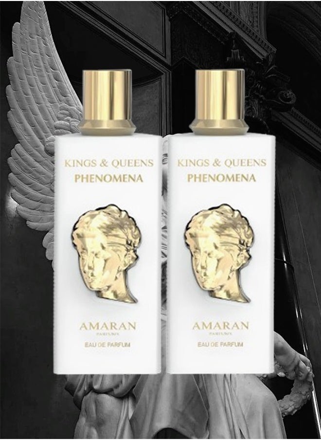 AMARAN 2 Pieces Kings And Queens Phenomena Perfume For Women 100ml EDP  - Image 1