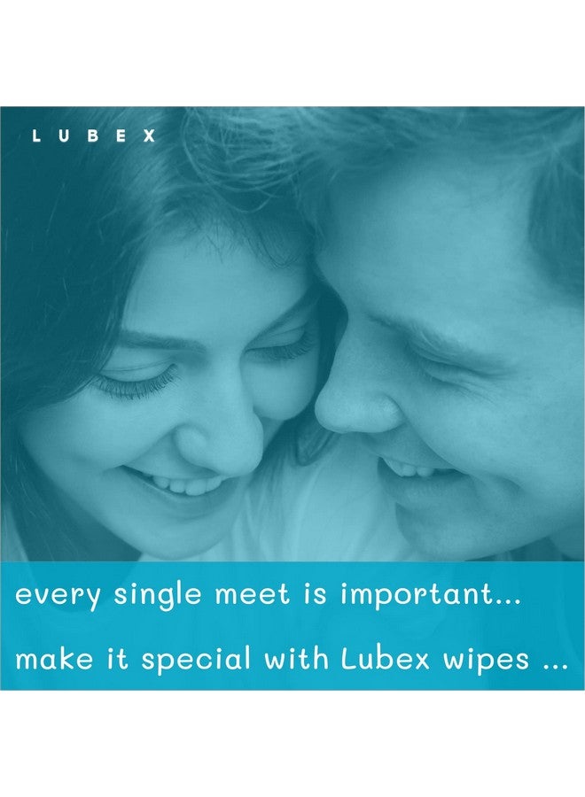 Lubex Natural Intimate Wipes for Pre/Post intimacy cleaning for Women & men - Made with Aloe Vera, Tea Tree & Vitamin E - 25 count - Image 3