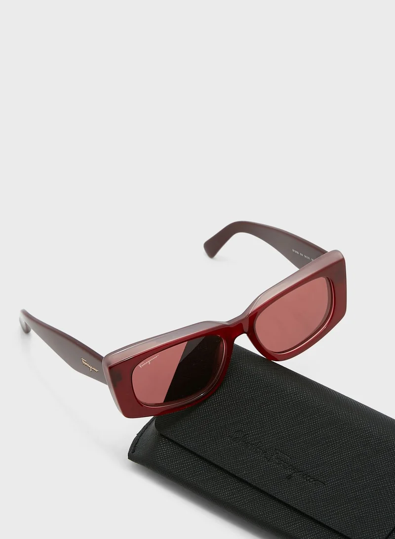 Salvatore Ferragamo Rectangle Sunglasses