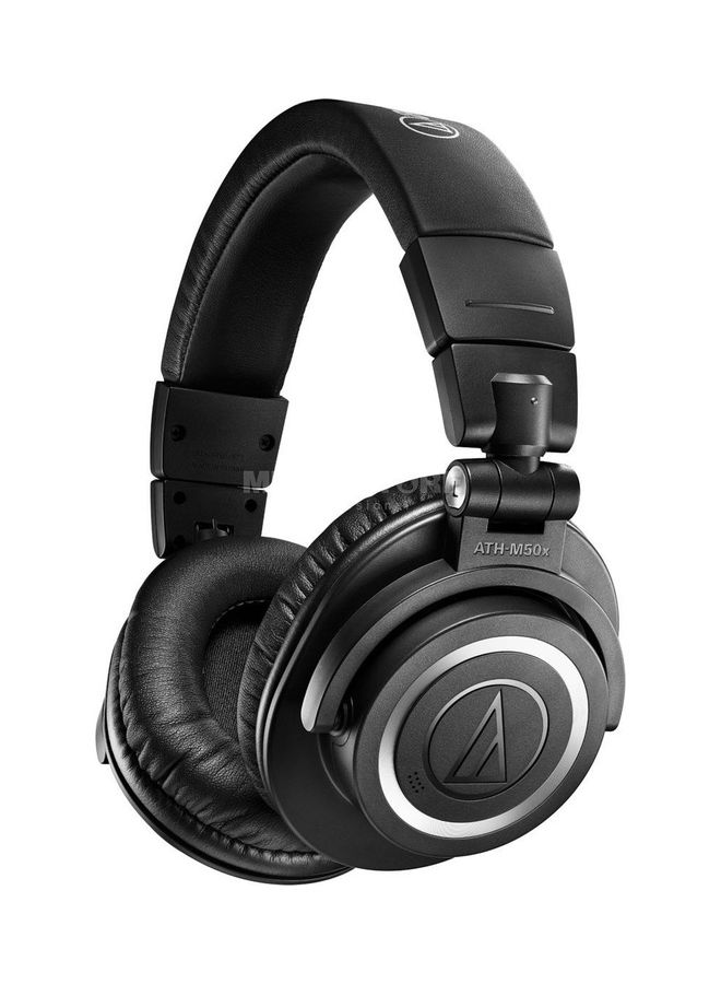 أوديو تكنيكا سماعة رأس ATH-M50xBT2 لاسلكية بتصميم يغطي الأذن أسود - Image 1