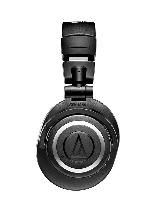 أوديو تكنيكا سماعة رأس ATH-M50xBT2 لاسلكية بتصميم يغطي الأذن أسود - Image 3