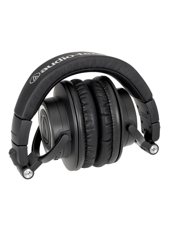 أوديو تكنيكا سماعة رأس ATH-M50xBT2 لاسلكية بتصميم يغطي الأذن أسود - Image 2