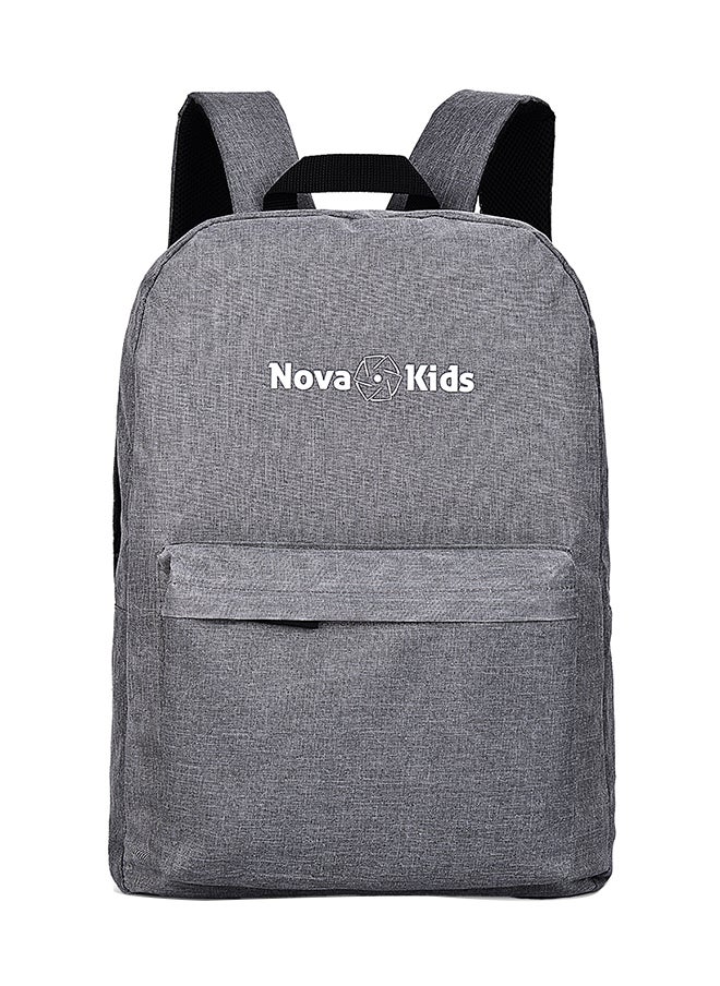 Nova kids School Bag, 17Inch/18L - Grey  - Image 1
