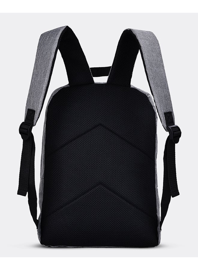 Nova kids School Bag, 17Inch/18L - Grey  - Image 2