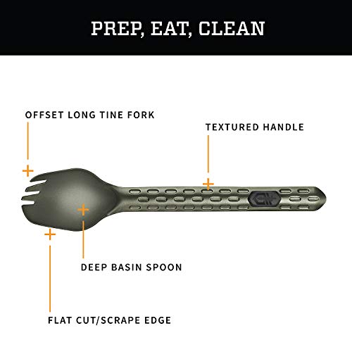 Gerber Gear Gerber Devour Multi-Fork, Camp Eating Tool, Flat Sage [31-003422] - Image 3