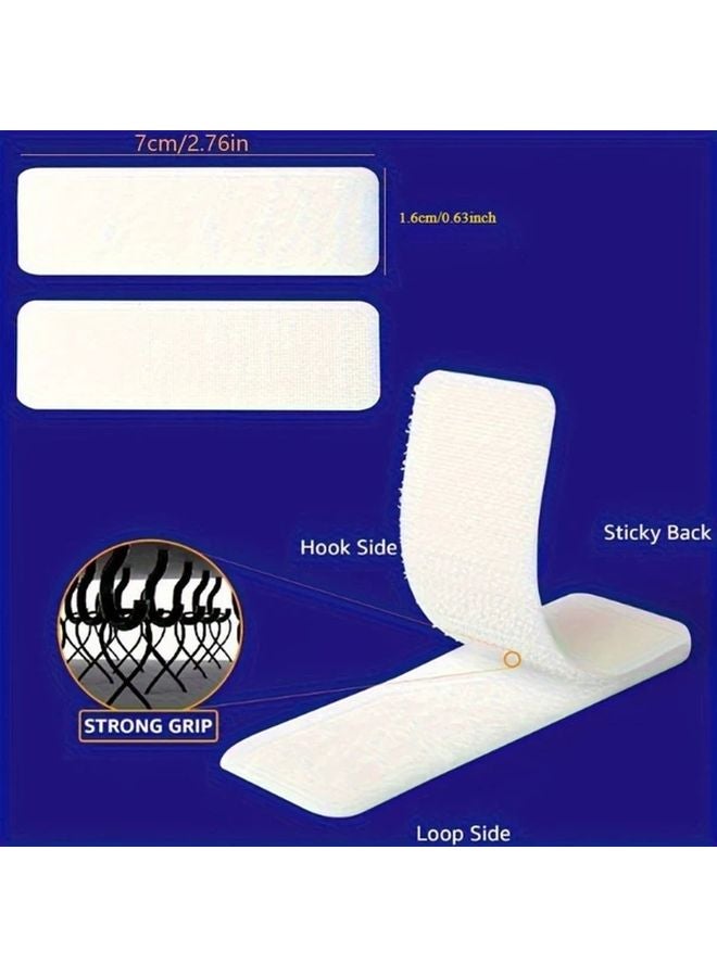 20 Pcs Double Sided Tape 1.96x1.96 Inch Strong Adhesive Strips For Home Carpet Sofa - Image 2